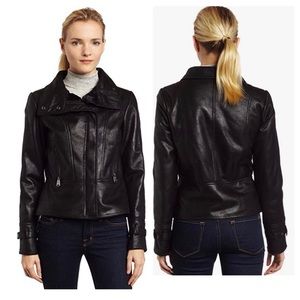 Via Spiga Black Faux Shearling suede Jacket S